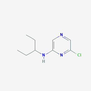 6-Chloro-[n-(1-ethyl)propyl]pyrazine-2-amine