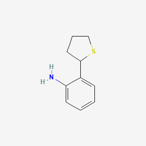 2-(Thiolan-2-yl)aniline