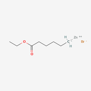 Zinc,bromo(6-ethoxy-6-oxohexyl)-