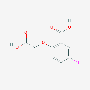 2-(Carboxymethoxy)-5-iodobenzoic acid