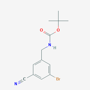 1,1-Dimethylethyl [(3-bromo-5-cyanophenyl)methyl]carbamate