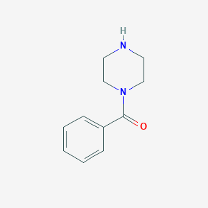 molecular formula C11H14N2O B087115 Benzoylpiperazine CAS No. 13754-38-6