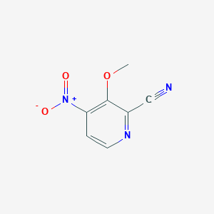2-Cyano-3-methoxy-4-nitropyridine
