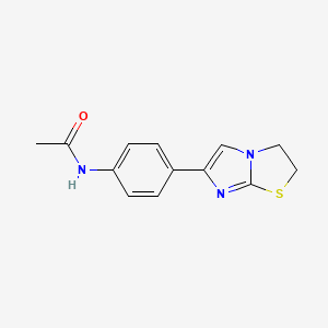 N-[4-(2,3-dihydroimidazo[2,1-b][1,3]thiazol-6-yl)phenyl]acetamide