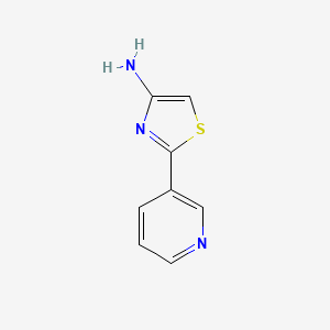 2-(3-Pyridyl)4-thiazolamine