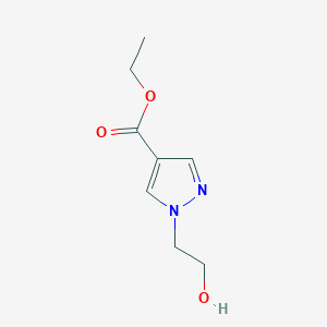 ethyl 1-(2-hydroxyethyl)-1H-pyrazole-4-carboxylate