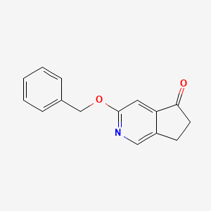 3-(Benzyloxy)-6,7-dihydrocyclopenta[c]pyridin-5-one