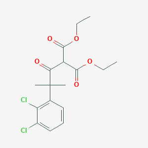 Diethyl 2-(2-(2,3-dichlorophenyl)-2-methylpropanoyl)malonate