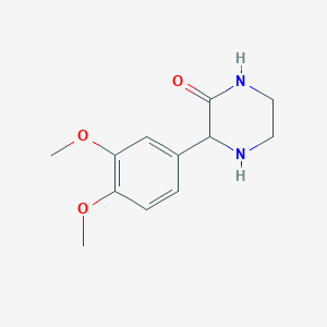 3-(3,4-Dimethoxy-phenyl)-piperazin-2-one