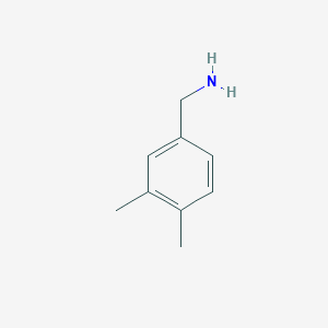 molecular formula C9H13N B087119 3,4-Dimethylbenzylamine CAS No. 102-48-7