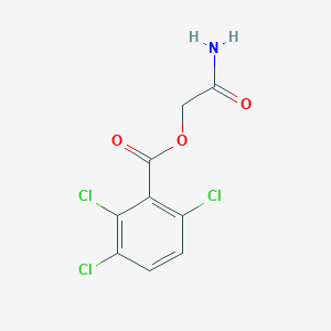 Carbamoylmethyl 2,3,6-trichlorobenzoate