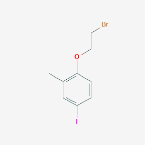 1-(2-Bromoethoxy)-4-iodo-2-methylbenzene
