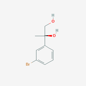 (2R)-2-(3-bromophenyl)-1,2-propanediol