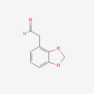 (2H-1,3-Benzodioxol-4-yl)acetaldehyde