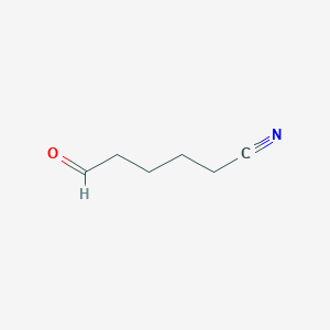 molecular formula C6H9NO B8712071 6-Oxohexanenitrile CAS No. 3523-02-2