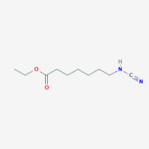 Ethyl 7-(cyanoamino)heptanoate