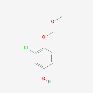 B8712126 3-Chloro-4-(methoxymethoxy)phenol CAS No. 123462-95-3