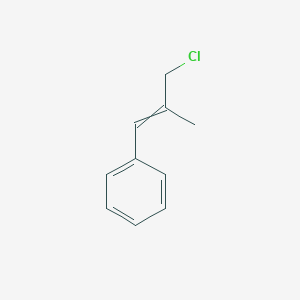 molecular formula C10H11Cl B8712138 (3-Chloro-2-methylprop-1-en-1-yl)benzene CAS No. 55131-21-0