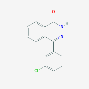 molecular formula C14H9ClN2O B8712262 4-(3-chlorophenyl)-2H-phthalazin-1-one 