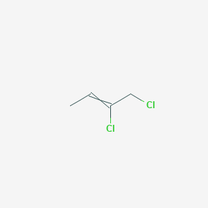 molecular formula C4H6Cl2 B087124 1,2-Dichloro-2-butene CAS No. 13602-13-6