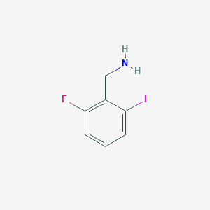(2-Fluoro-6-iodophenyl)methanamine