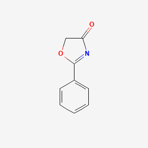 molecular formula C9H7NO2 B8712633 2-Phenyloxazol-4(5H)-one 