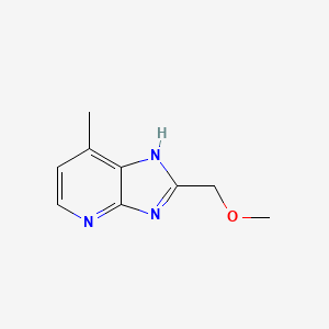 2-Methoxymethyl-7-methylimidazo[4,5-b]pyridine