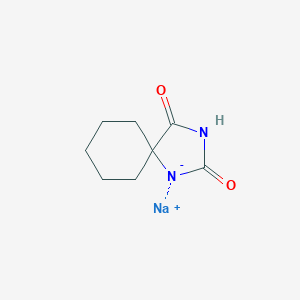 molecular formula C8H11N2NaO2 B087128 3'-Sodiocyclohexanespiro-5'-hydantoin CAS No. 1075-86-1