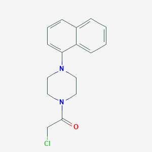 2-Chloro-1-[4-(1-naphthyl)piperazin-1-yl]ethanone