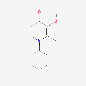 1-Cyclohexyl-3-Hydroxy-2-Methylpyrid-4-One