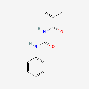 2-propenamide, 2-methyl-N-[(phenylamino)carbonyl]-