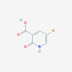 molecular formula C6H4BrNO3 B008713 5-Bromo-2-hydroxynicotinic acid CAS No. 104612-36-4