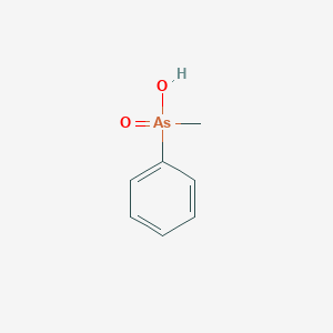 molecular formula C7H9AsO2 B087130 Methylphenylarsinic acid CAS No. 13911-65-4