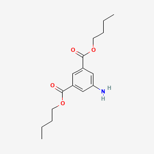 molecular formula C16H23NO4 B8713034 Dibutyl 5-aminoisophthalate CAS No. 25351-79-5