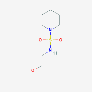 molecular formula C8H18N2O3S B8713063 N-methoxyethyl piperidinesulfonamide 