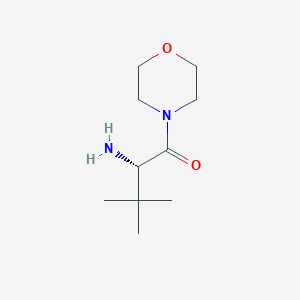 (2S)-2-amino-3,3-dimethyl-1-(morpholin-4-yl)butan-1-one
