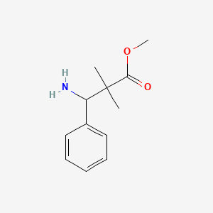 Methyl 3-amino-2,2-dimethyl-3-phenylpropanoate