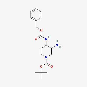 cis-1-Boc-3-amino-4-(cbz-amino)piperidine