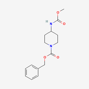 Benzyl 4-(methoxycarbonylamino)piperidine-1-carboxylate