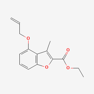 Ethyl 4-allyloxy-3-methylbenzofuran-2-carboxylate