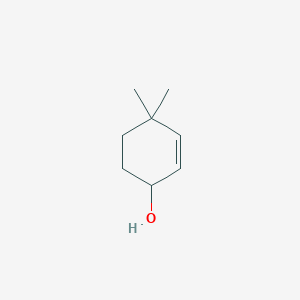 molecular formula C8H14O B8713235 4,4-Dimethylcyclohex-2-enol CAS No. 5020-09-7