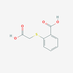 molecular formula C9H8O4S B087134 2-[(Carboxymethyl)thio]benzoic acid CAS No. 135-13-7