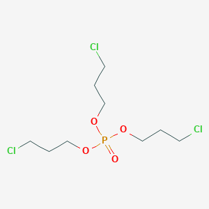 molecular formula C9H18Cl3O4P B087136 三(3-氯丙基)磷酸酯 CAS No. 1067-98-7