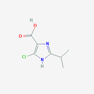 4-chloro-2-(1-methylethyl)-1H-imidazole-5-carboxylic acid