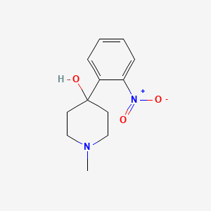 1-Methyl-4-(2-nitrophenyl)piperidin-4-ol