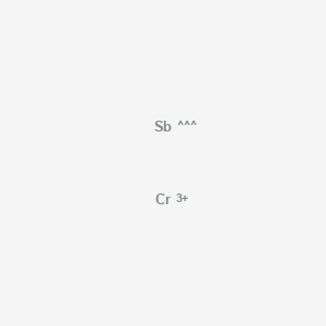 molecular formula CrSb<br>CrSb+3 B087140 Antimony;chromium(3+) CAS No. 12053-12-2