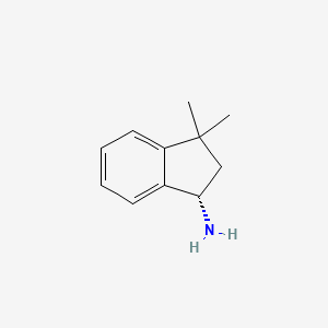 (1S)-3,3-Dimethylindan-1-amine