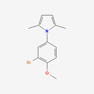 1-(3-Bromo-4-methoxyphenyl)-2,5-dimethylpyrrole