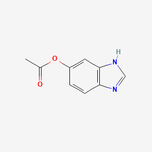 1H-benzimidazol-5-yl acetate