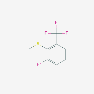 Benzene, 1-fluoro-2-(methylthio)-3-(trifluoromethyl)-